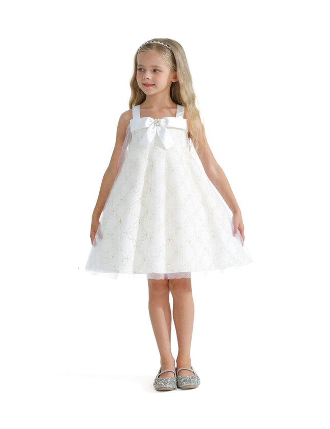 Kidsatelier-tulleen-THG8050-white-floral-bow-cadiz-dress