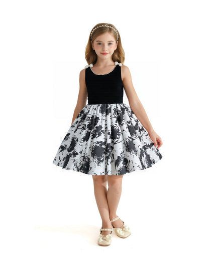 kidsatelier-tulleen-THG8140-black-and-white-abstract-maitland-dress