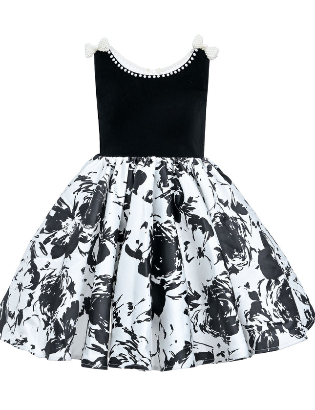 kidsatelier-tulleen-THG8140-black-and-white-abstract-maitland-dress