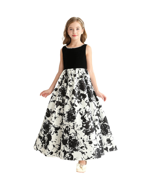 kidsatelier-tulleen-THG8141-black-and-white-abstract-dalmeny-dress