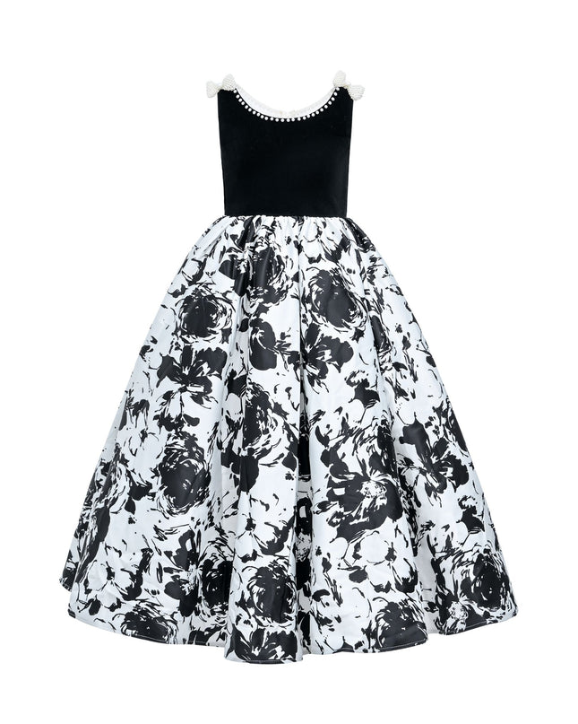 kidsatelier-tulleen-THG8141-black-and-white-abstract-dalmeny-dress