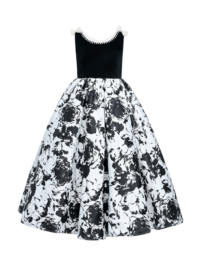 kidsatelier-tulleen-THG8141-black-and-white-abstract-dalmeny-dress