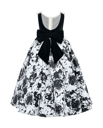 kidsatelier-tulleen-THG8141-black-and-white-abstract-dalmeny-dress