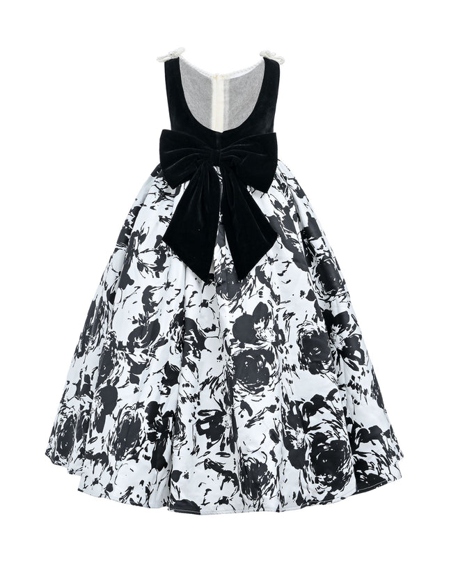 kidsatelier-tulleen-THG8141-black-and-white-abstract-dalmeny-dress