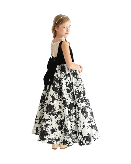 kidsatelier-tulleen-THG8141-black-and-white-abstract-dalmeny-dress