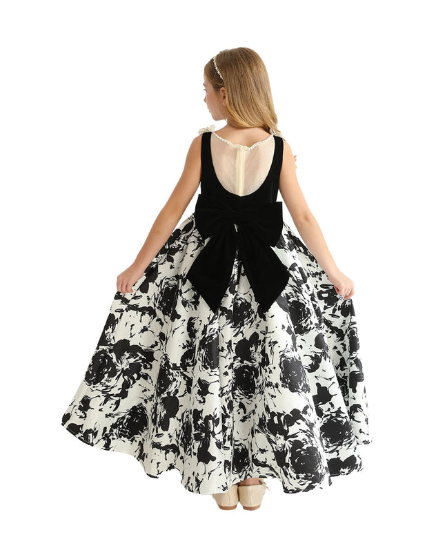 kidsatelier-tulleen-THG8141-black-and-white-abstract-dalmeny-dress
