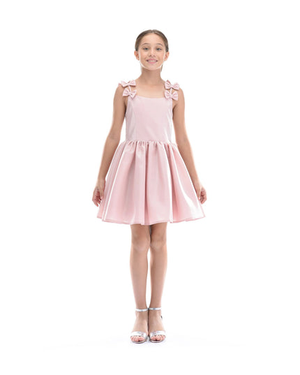 kidsatelier-tulleen-TJ-3115-Pink-bow-dumont-dress