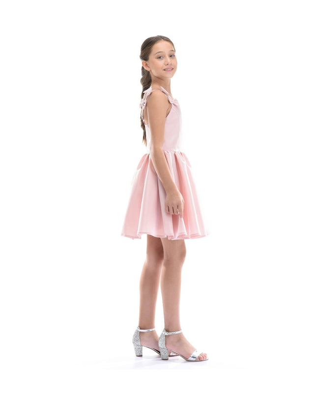 kidsatelier-tulleen-TJ-3115-Pink-bow-dumont-dress