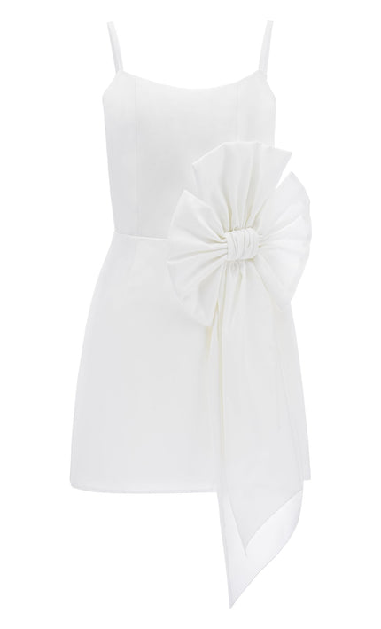 kids atelier tulleen White Bow Livonia Dress