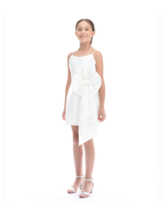 kidsatelier-tulleen-TJ-3116-White-bow-livonia-dress