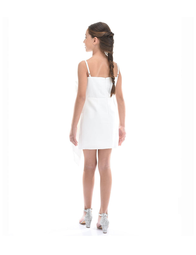 kidsatelier-tulleen-TJ-3116-White-bow-livonia-dress