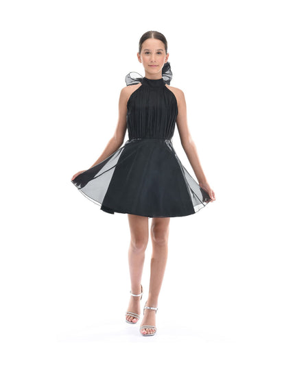 kidsatelier-tulleen-TJ-3118-Black-tivoli-sleeveless-dress