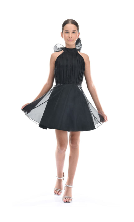 kids atelier tulleen Black Tivoli Sleeveless Dress