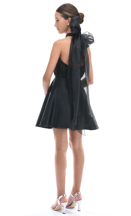 kids atelier tulleen Black Tivoli Sleeveless Dress