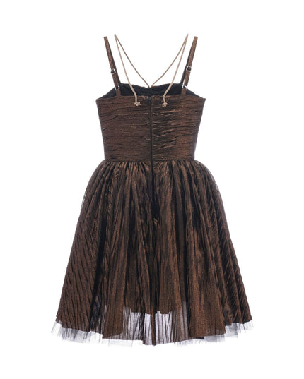 Kidsatelier-tulleen-TJ-3120-Bronze-gianotta-strapped-dress