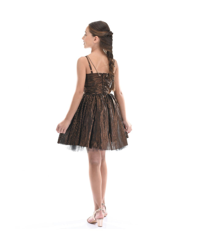 Kidsatelier-tulleen-TJ-3120-Bronze-gianotta-strapped-dress