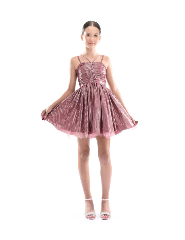 kidsatelier-tulleen-TJ-3120-Rose-gianotta-strapped-dress