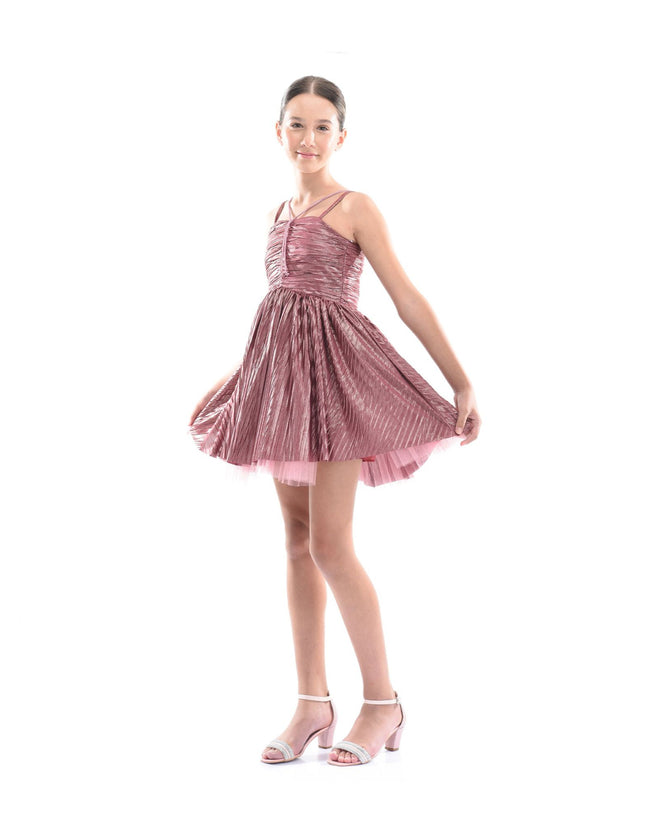 kidsatelier-tulleen-TJ-3120-Rose-gianotta-strapped-dress