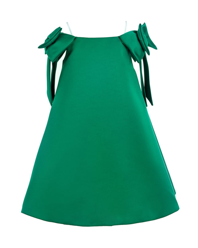 kidsatelier-tulleen-TMC-24005-Green-luneta-off-shoulder-bow-dress