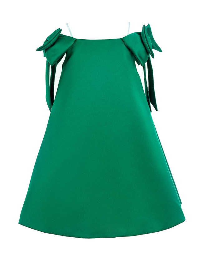 kidsatelier-tulleen-TMC-24005-Green-luneta-off-shoulder-bow-dress