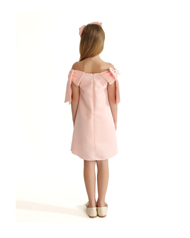 kidsatelier-tulleen-TMC-24005-Pink-luneta-off-shoulder-bow-dress