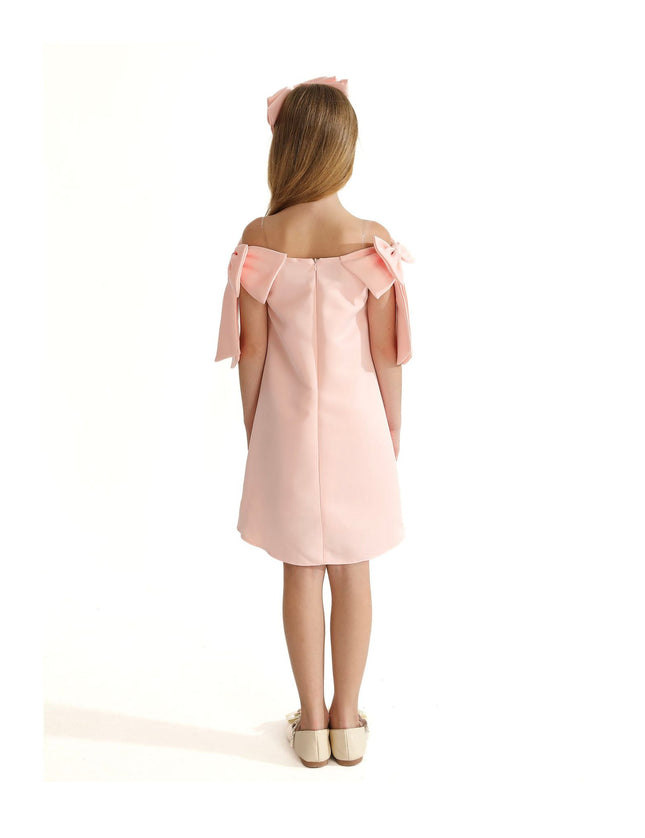 kidsatelier-tulleen-TMC-24005-Pink-luneta-off-shoulder-bow-dress