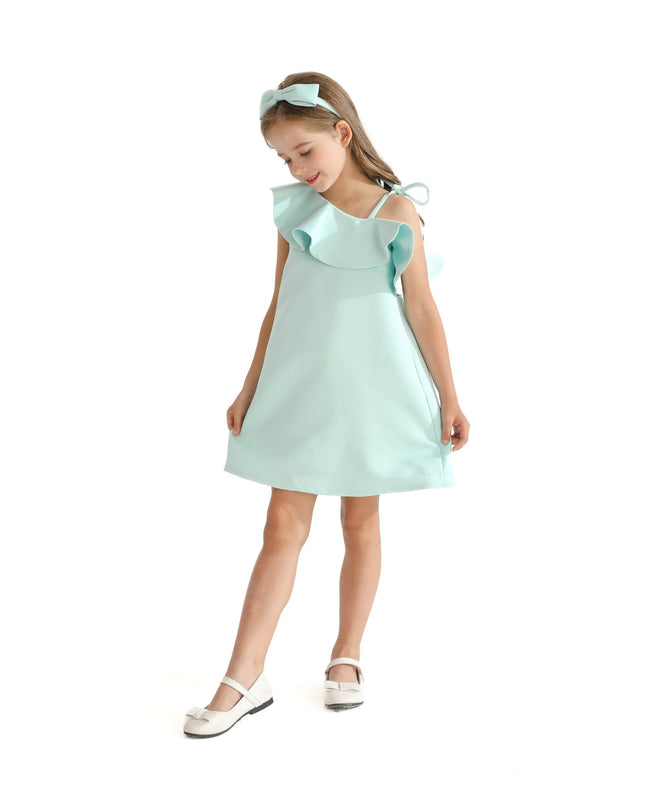 kidsatelier-tulleen-TMC-24006-Green-petulla-off-shoulder-ruffle-dress