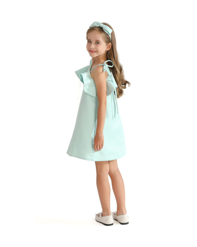 kidsatelier-tulleen-TMC-24006-Green-petulla-off-shoulder-ruffle-dress