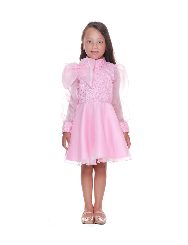kidsatelier-tulleen-TR-420201-pink-aaliyah-organza-bow-dress