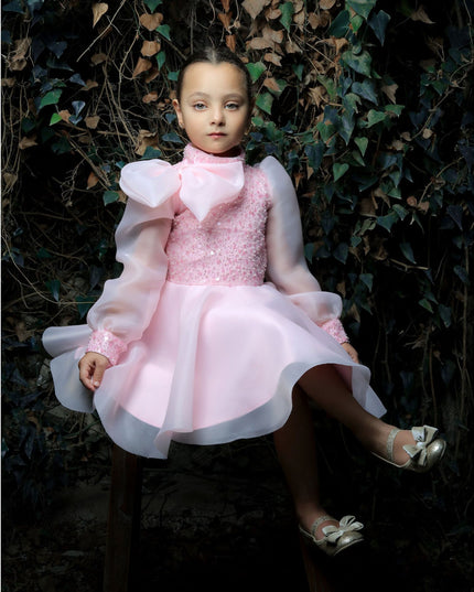 kidsatelier-tulleen-TR-420201-pink-aaliyah-organza-bow-dress