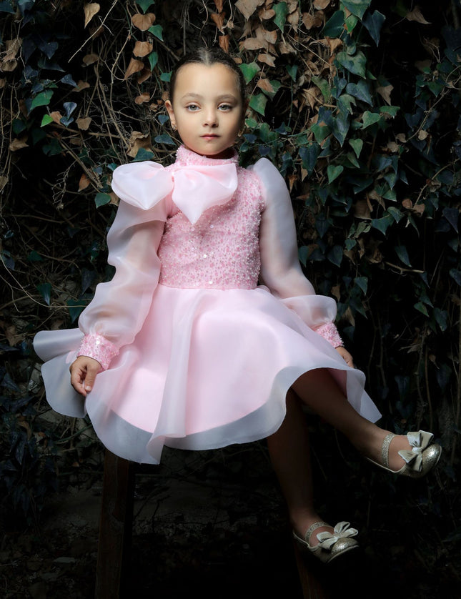 kidsatelier-tulleen-TR-420201-pink-aaliyah-organza-bow-dress
