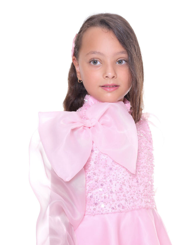 kidsatelier-tulleen-TR-420201-pink-aaliyah-organza-bow-dress