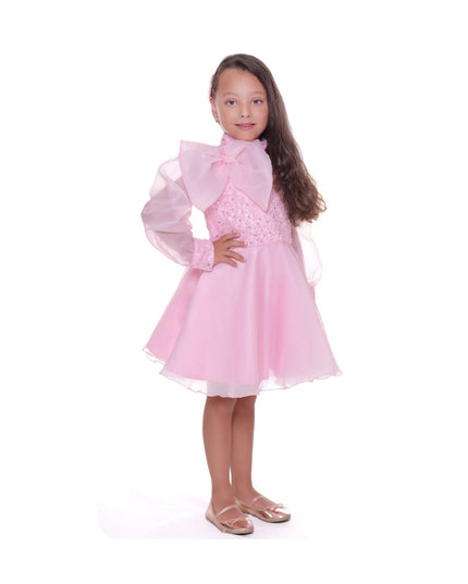 kidsatelier-tulleen-TR-420201-pink-aaliyah-organza-bow-dress