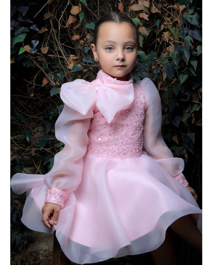 kidsatelier-tulleen-TR-420201-pink-aaliyah-organza-bow-dress
