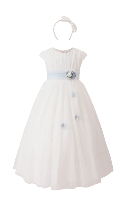 tulleen White Cavella Lace Dress