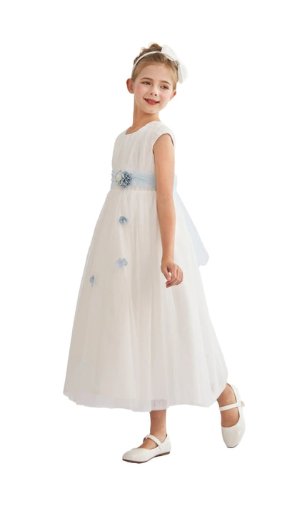 tulleen White Cavella Lace Dress