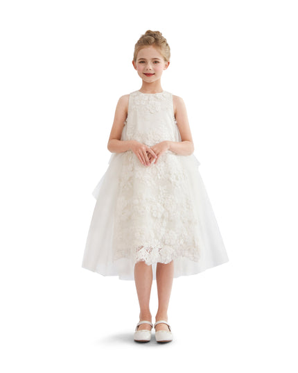 kids atelier tulleen White Zeloria Formal Dress