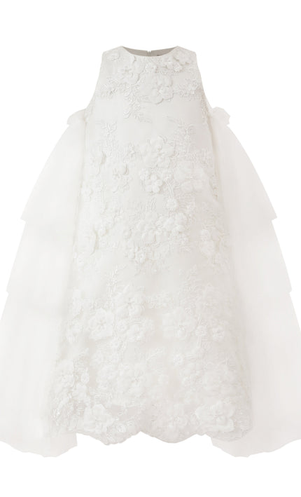 kids atelier tulleen White Zeloria Formal Dress