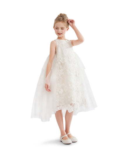 kids atelier tulleen White Zeloria Formal Dress