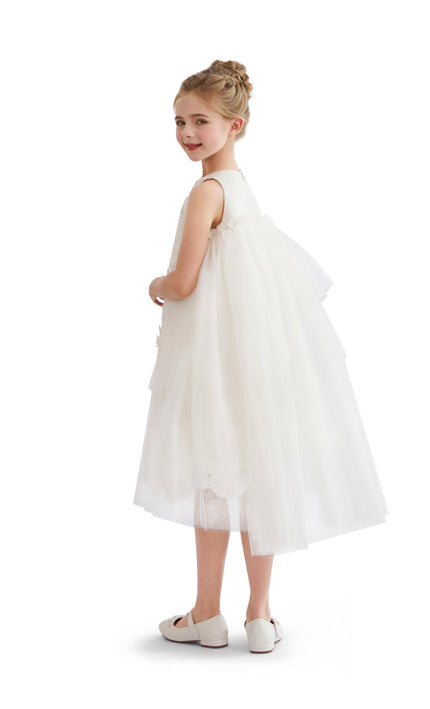 kids atelier tulleen White Zeloria Formal Dress