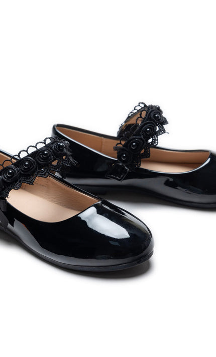 kidsatelier-Tulleen-Black-Patent-Rose-Pearl-Doily-Flats