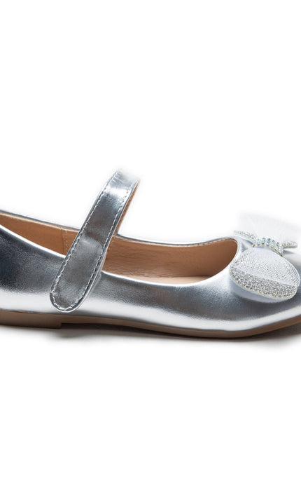 kidsatelier-tulleen-Silver-Lydia-Bow-Flats