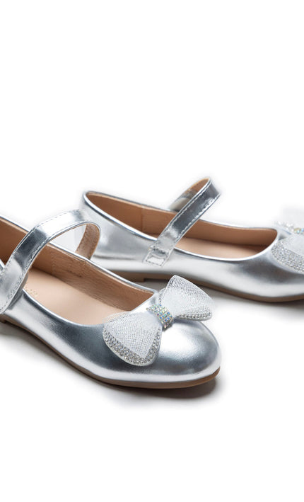 kidsatelier-tulleen-Silver-Lydia-Bow-Flats