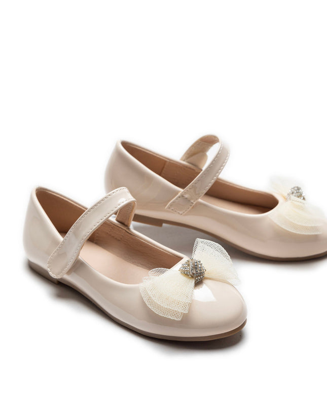 kidsatelier-tulleen-Cream-Lucille-Bow-Flats