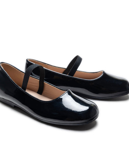 kidsatelier-tulleen-Black-Satin-Colette-Flats