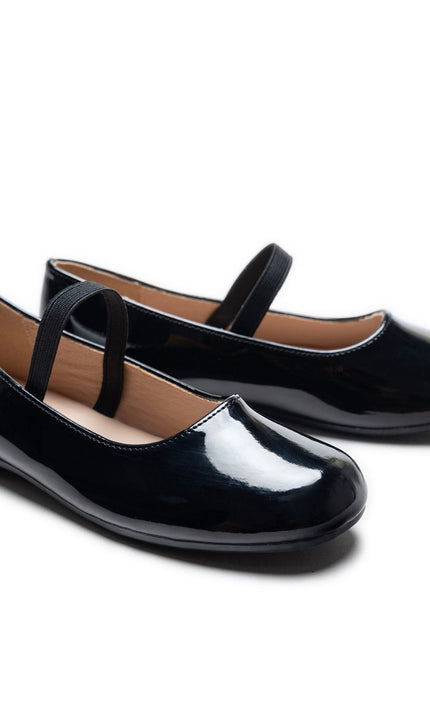kidsatelier-tulleen-Black-Satin-Colette-Flats