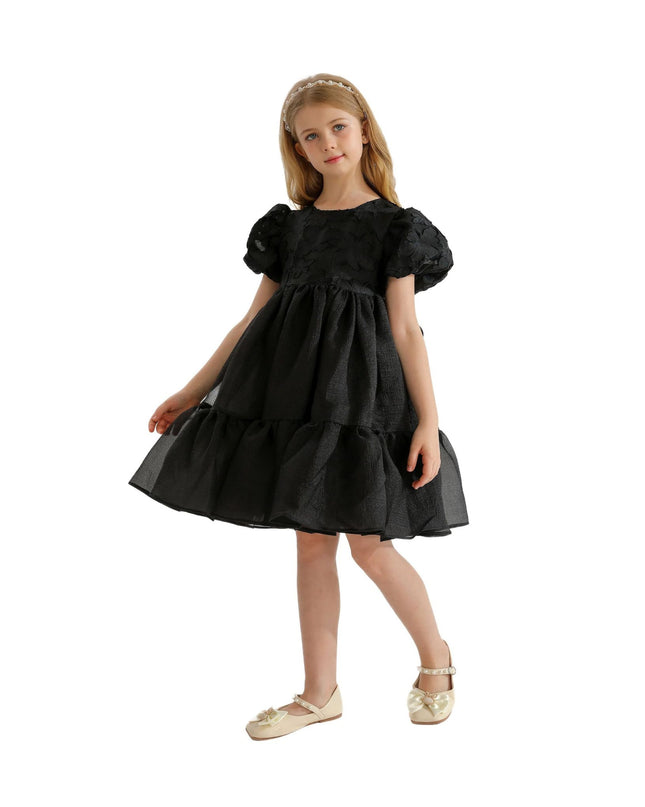 Kidsatelier-tulleen-TT1227-Black-winona-floral-teacup-dress