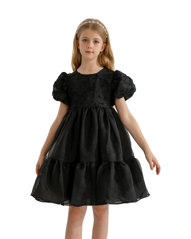 Kidsatelier-tulleen-TT1227-Black-winona-floral-teacup-dress