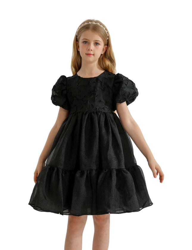 Kidsatelier-tulleen-TT1227-Black-winona-floral-teacup-dress