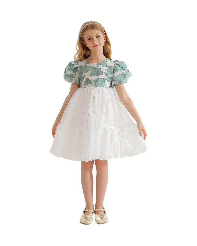 kidsatelier-tulleen-TT1227-Green-winona-floral-teacup-dress